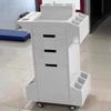 Carro caliente para teñir de barbería, estante para estilista de cabello, carro de bar, herramientas de peluquería, carrito de belleza, ventas directas de salón de belleza