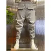 Pantalones deportivos casuales ajustados para hombre, versátiles y de moda, primavera 2023, marca popular, ajuste slim, con cordón en el tobillo