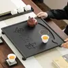 Bandeja de té Volkswagen Piedra Sintética Negra Oficina Placa Entera de Piedra Venta de Liquidación Simple Sala de Estar Drenaje Integrado Uso Doméstico