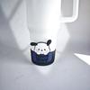 Venta Caliente Cubierta de Taza de Silicona de Dibujos Animados Goma Suave Conejo Lindo Anti-quemaduras Aislante Accesorios para Tazas Stanley Portavasos Fabricante Venta al por Mayor