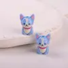 Corgi de Acrílico Cachorro Sentado Caramelo de Corazón Mercancía del Primero de Mayo Sello Cuentas DIY Bolsa Colgante Accesorios
