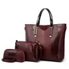 Bolso de Mano Personalizado con Logo OEM para Mujer de Fábrica de Origen, Nuevo Modelo 2026, Bolso Tote de Mano y Cruzado Set de Tres Piezas