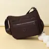 Moda Nova Outono 2026 Transfronteiriça Versátil Casual Bolsa de Nylon Leve Multi-bolsos Bolsa de Ombro Transversal
