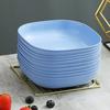 Plato de papel desechable, plato de picnic, plato de hueso, plato para pastel, plato de plástico de grado alimenticio resistente a altas temperaturas, nuevo