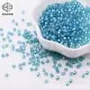 100 contas de diamante de 3 mm AAA top DIY contas soltas de cristal contas pontiagudas joias de duas pontas acessórios de contas