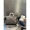 Bolsa de Mão para Viagem de Negócios, Pasta Masculina, Bolsa para Documentos de Grande Capacidade, Bolsa Transversal Multifuncional para Computador