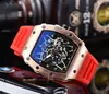 Venta al por mayor 2020 nuevo AliExpress comercio exterior venta caliente correa multicolor moda casual reloj de hombre color completo