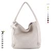 Bolso de mano con diseño de estrella y pistola Little Red Book, de gran capacidad, de cuero, tejido a mano, para mujer