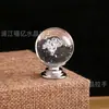 Bola de Cristal de Burbuja de Color de Agujero Único Mango Geométrico Minimalista Moderno de Cristal Artificial Ferretería para Muebles Accesorios Decorativos