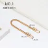 Los Accesorios Hengjiang Son Adecuados para la Cadena de Accesorios para Bolsa de Mahjong Kouchi Cadena de Extensión de Perlas Cadena Decorativa para Bolsa de Axila
