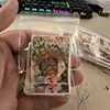 Pintura Thangka Dorada de las Vidas Pasadas y Presentes de Zaki Lam, los Ocho Zorros Guardianes, Pintura Thangka Semipintada a Mano sobre Lienzo