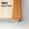 Tira de Acabado para Piso de Madera de Aleación de Aluminio Engrosada en Forma de 7 y L Tira Antideslizante para Escaleras Protector de Esquina en Ángulo Recto para Entrada de Alfombra