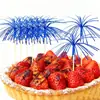 Letrero de Madera para Eventos Letrero de Humo Plato para Frutas Plato Frío Decoración Fiesta Hawaiana Letrero con Borla y Lentejuelas Fruta Desechable Alargada