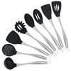 Espátula de acero inoxidable 304 utensilios de cocina colador grande cuchara para gachas espátula pala para freír cuchara para arroz cuchara de cocina pala espátula para pescado espátula para pescar fideos