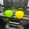 Aromaterapia para Coche Apple Clip de Perfume para Salida de Aire Decoración Creativa de Frutas Clip de Fragancia para Aire Acondicionado del Coche Adornos Decoración de Regalo