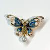 Dumb Golden Pearl Corsage Wheat Suit Broche Feminino High-end All-match High-end Sense Pin Anti-luz Acessórios Personalizados