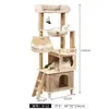 Estrutura de escalada para gatos em madeira maciça, cápsula espacial para afiar as garras, villa compacta para gatos, design integrado em rattan, adequada para espaços pequenos, ninho de escalada para gatos
