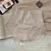 Jasmim Branco Estilo Pessoal Textura Jacquard Algodão Roupa Íntima Feminina 100% Ampliado Virilha Antibacteriana Confortável Respirável Alta Elasticidade Que Abraça o Quadril