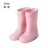 Botas de Chuva Infantis Meninos Antiderrapantes Solado Macio Botas de Chuva Meninas Bebê Jardim Sapatos Impermeáveis Infantis Uso Externo Quatro Estações