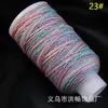 Hilo de Algodón Teñido por Sección Retorcido a Mano con Color Gradiente Cielo Estrellado de Xizang Dorado Cuerda para Colgante Pulsera Collar Tejido a Mano DIY Juguete