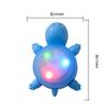 Luz Trasera de Tortuga de Dibujos Animados Bicicleta Sensor Inteligente Luz de Advertencia Luminosa de Larga Duración Equipo de Ciclismo Luz para Coche de Niños