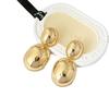 Brincos de diamante quente transfronteiriços para comércio exterior brincos clássicos que combinam com tudo brincos dourados joias brincos de temperamento para meninas