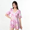 Traje de baño de talla grande para mujer de una pieza, conservador de grasa mm200kg, que cubre el vientre, adelgazante para madres de mediana edad y mayores, aguas termales 2024 Nuevo