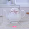Bule de Água Fria de Cerâmica, Bule de Porcelana Grande Capacidade para Uso Doméstico Estilo Antigo, Estilo Chinês Resistente ao Calor, Disponível em Vários Tamanhos com Filtro