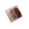 Banda elástica de goma de color en caja coreana para mujer, cuerda para atar el cabello, accesorio para el cabello duradero, cuerda simple para el cabello