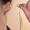Pendientes Franceses de Pétalos Dulces con Borlas Largas para Mujer Pendientes de Diseño Nicho Pendientes Estilo Viaje y Vacaciones Forma de Flor