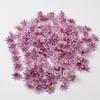 Flor artificial margarida cabeça de flor decoração de cena de casamento DIY parede de flores atmosfera de festa em casa vestir-se flor falsa atacado