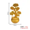 Adorno Personalizado de Árbol de Dinero Árbol de la Riqueza para Riqueza y Prosperidad, Decoración para Sala de Estar, Oficina, Regalo de Inauguración de Tienda, Artesanía