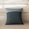Funda de Almohada de Hilo de Bucle Amazon Moderna Simple de Alta Gama Artística Almohada de Doble Cara de Cuero Cojín de Sofá de Celebridad de Internet