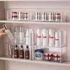 Armário Espelhado Caixa de Armazenamento Gaveta Cosméticos Máscara Batom Suporte de Armazenamento Desktop Banheiro Lavatório Caixa Longa