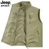 Chaleco para Hombre para Uso al Aire Libre, Chaleco Outdoor Casual con Cuello Alto, Chaqueta de Nuevo Estilo, Chaleco Reversible Otoño e Invierno
