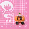 Accesorios de resina para Halloween calabaza fantasma joyería parche pegamento cremoso diy carcasa de teléfono móvil accesorios para pasador paquete de materiales