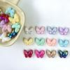 Acrílico Color Sólido Fantasía de Verano Uv Colorido Mariposa DIY Cadena para Teléfono Móvil Accesorios para el Cabello Colgante para Bolso Accesorios de Joyería Cuentas Sueltas