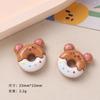 Acessórios de resina diy de desenho animado acessórios biscoitos gatinho cola creme grampo de cabelo feito à mão capa de celular fivela de sapato acessórios lote