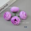 Accesorios para Caja de Dulces de Boda Camelia Suministro del Fabricante Cabeza de Rosa Simulada Flor de Capullo de Té Pequeña Flor de Seda Ramillete Flor de Muñeca