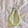 Funda Simple para Teléfono Móvil Estilo Ins Correa Corta para la Mano Correa de Muñeca de Color Claro Versátil Cadena para Colgar Llaves y Cámara D