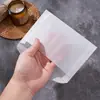 Bolsas de Papel Encauchado Glassine Certificadas FSC Hechas a Medida Ecológicas Totalmente Biodegradables de PLA Compostable Transparentes para Empaque de Ropa con Apertura Plana