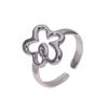 Anillo de Elemento Espina de Acero de Titanio para Mujer Estilo Gótico Antidesvanecimiento Exclusivo Transfronterizo Europeo y Americano Estilo Frío de Nicho Venta Caliente