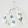 Roupas de Outono para Bebê Blusa Cardigã Algodão Puro Roupas de Outono para Recém-Nascidos Roupas de Outono e Primavera para Bebê Macacão Roupas para Cobrir as Costas Roupas de Outono