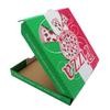 Fabricantes en stock una gran cantidad de cajas de pizza plegables embalaje papel kraft grado alimenticio exportación caja de pizza impresión caja de papel corrugado