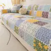 Comércio Exterior Mais Vendido Almofada de Sofá de Veludo Holandês 2026 Nova Patchwork Acolchoado Tecido de Capa de Sofá Antiderrapante Outono/Inverno Capa de Sofá