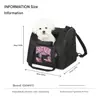 Bolsa de transporte para animais de estimação, multicolorida, estilosa para passeios
