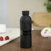 Taza térmica para hombres y mujeres, elegante, para deportes y uso al aire libre, taza de agua fría portátil de acero inoxidable, juego en caja de regalo con estampado
