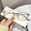 Gafas Artísticas Retro de Tr90 Ojo de Gato de Marco Pequeño para Mujer, Estilo Liso de Moda, Efecto Adelgazante, Gafas de Prescripción para Hombre, Gafas Decorativas con un Toque de Lujo