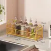 Estante de Especias para Cocina Organizador Multifuncional de Condimentos y Sazonadores para Botellas de Aceite, Sal, Salsa y Vinagre