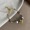 Novo Estilo Colar e Pulseira de Corda Trançada, Design de Nicho com Toque de Luxo, Corrente de Clavícula Versátil, Acabamento Robusto, Moderno e Elegante para Mulheres